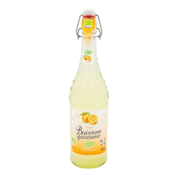 Jardimére Pomarančová perlivá BIO limonáda s prírodnými arómami, Francúzsko, fľaša 0.7l