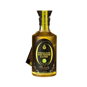 Oleisys BIO jednoodrodový olivový olej s citrónom, Francúzsko, fľaša 200ml...