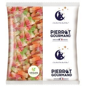 Pierrot Gourmand Gumenné bonbóny bottles Vegan, Francúzsko, vrecko 1000g
