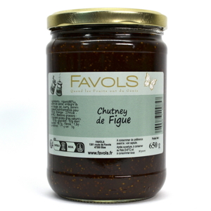 Favols Figové čatní (figový konfit) XXL, Francúzsko, pohár 650g