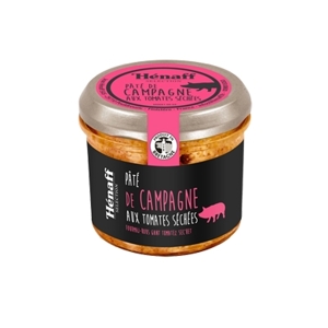 Hénaff Farmárska paštéta so sušenými paradajkami, Francúzsko, pohár 90g