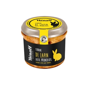 Hénaff Králičia terina so slivkami, Francúzsko, pohár 90g
