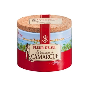 Le Saunier de Camargue Exkluzívna morská soľ „Fleur de Sel“ v dóze, Francúzsko 125g