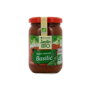 Jardin BIO Omáčka na cestoviny s bazalkou BIO, Francúzsko, pohár 200g