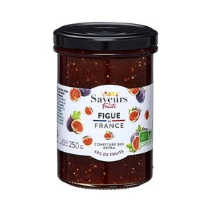 Naturgie Figový džem BIO Premium 60% z francúskych fíg, pohár 250g