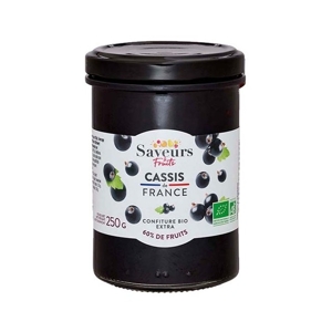 Naturgie Ríbezľový džem BIO Premium 60% z francúskych čiernych ríbezlí, pohár 250g