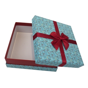 Darčeková krabica PREMIUM M, motív ''Eiffel Tower'', 21x21x8 cm