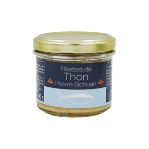 Jardimére Rillet - nátierka z tuniaka so sečuánskym korením, Francúzsko, pohár 90g