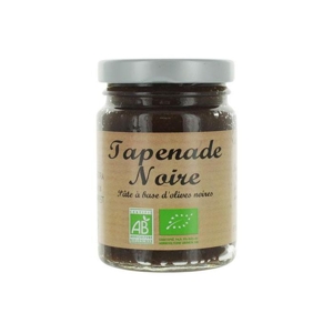Jardimére Olivová tapenáda - nátierka z čiernych olív BIO, Francúzsko, pohár 90g