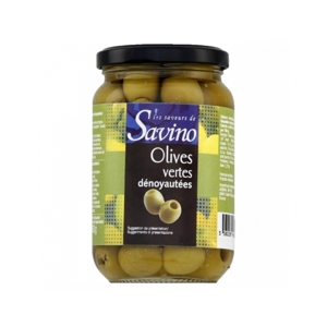 Savino Zelené olivy vykôstkované, Francúzsko, pohár 370ml