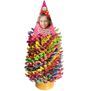 Drevený stojan - kornút na 320 lízaniek, Francúzsko