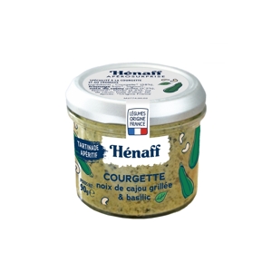 Hénaff Cuketový dip, salsa či nátierka so syrom, kešu a bazalkou, Francúzsko, pohár 90g