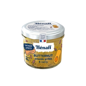 Hénaff Tekvicový dip, salsa či nátierka so syrom, mandľami a kari, Francúzsko, pohár 90g