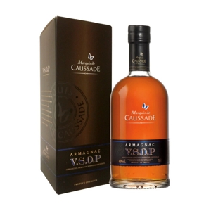 Armagnac Marquis de Caussade VSOP kazeta, Francúzsko, 40% 0.,7l