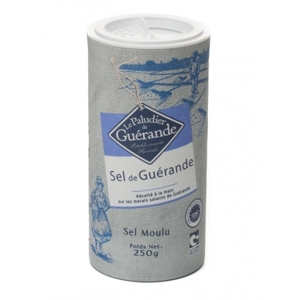 Le Paludier Keltská soľ - jemná morská soľ z Guérande, Francúzsko, dóza 250g