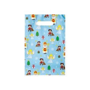 Mikulášska taška igelitová 20x8x30 cm