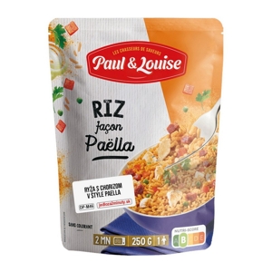 Paul & Louise Ryža s chorizom v štýle paella, Francúzsko, doypack 250g