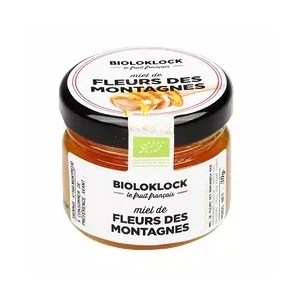 Bioloklock Horský kvetový med BIO, Francúzsko, pohár 35g