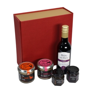 Darčekový balík Francúzsko Exclusive BEX131 - M 21x21x8 cm