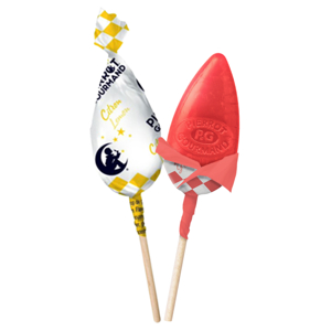 Pierrot Gourmand Ovocná lízanka, mix 5 príchutí, 13g, Francúzsko