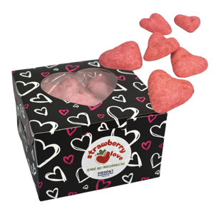 Pierrot Gourmand Jahodové srdiečka Strawberry Love, Francúzsko, krabička 130g