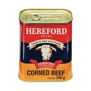 Hereford Corned Beef - 100% Mleté hovädzie mäso pomaly varené, Francúzsko, konzerva 340g