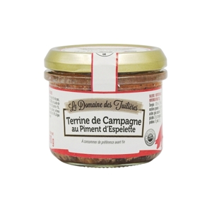 Arnaud Vidiecka terina s Espelette chilli a koňakom, Francúzsko, 90g