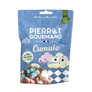 Pierrot Gourmand Gumené cukríky Obláčiky, hebké a príjemne sladké, Francúzsko, 80g