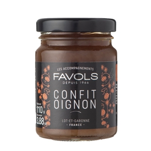 Favols Cibuľový konfit (cibuľové čatní), Francúzsko, pohár 110g