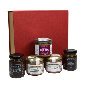 Darčekový balík Francúzsko Exclusive BEX-M235 - 21x21x8 cm