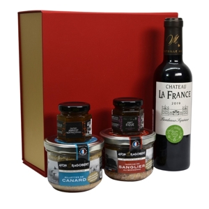 Darčekový balík Francúzsko Exclusive BEX-L244 - 24x24x9 cm