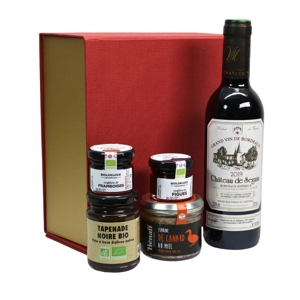 Darčekový balík Francúzsko Exclusive BEX-M252 - 21x21x8 cm