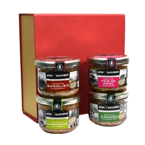 Darčekový balík Francúzsko Exclusive BEX-M254 - 21x21x8 cm