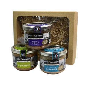 Darčekový balík Francúzsko Exclusive BST-S253 - 21x21x8 cm