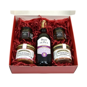 Darčekový balík Francúzsko Standard BST-M183 21x21x8 cm