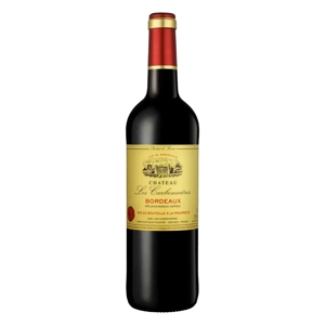 Víno červené Château Les Carbonnieres Bordeaux 0,75l, Francúzsko, 0.75l