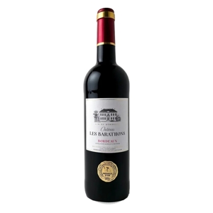 Víno červené Château Les Barathons Bordeaux 0,75l, Francúzsko, 0.75l