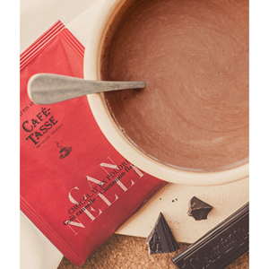 Cafe Tasse Horúca čokoláda so škoricou, Belgicko, 20g