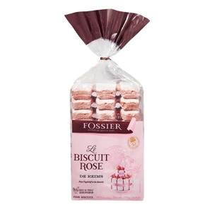 Fossier Ružové sušienky - piškóty Rose de Reims, Francúzsko, 250g